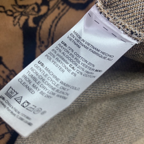 Chicos Pullover Sweater Jacquard Boat Neck Pattern Size 1P Petite New NWT $99 - Picture 4 of 4